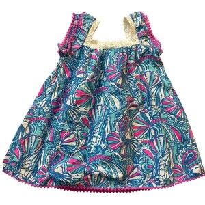 Lilly Pulitzer for Target 20th Anniversary Girls Dress 3T Seashell Print Cotton‎